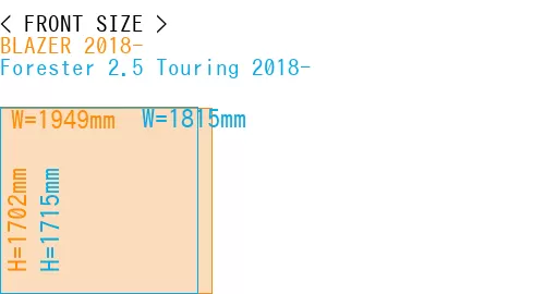 #BLAZER 2018- + Forester 2.5 Touring 2018-